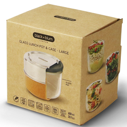 Ланч-бокс glass lunch pot, 600 мл, коричневый