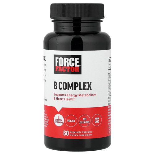 Force Factor, B Complex, 60 растительных капсул