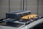 Силовые поперечные рейлинги для Lexus GX550 2024+ Лексус экспедиционный обвес органайзер