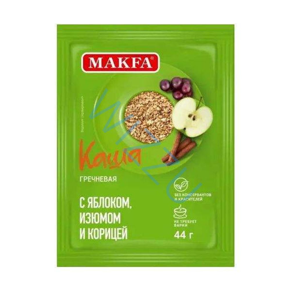 Каша гречневая 44г (яблоко/изюм/корица)