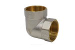 Угольник латунь никель Ду 32 (1 1/4") ВР/ВР 9001 ГОСТ 32585-2013 Aquasfera 9001-04