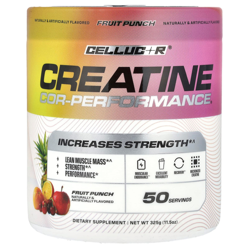 C4 / Cellucor, COR-Performance®, креатин, фруктовый пунш, 325 г (11,5 унции)