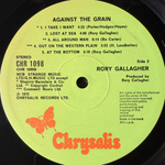 Rory Gallagher ‎– Against The Grain (Дания 1975г.)