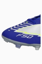 Бутсы adidas F50 League Messi FG/MG Junior - серебряный