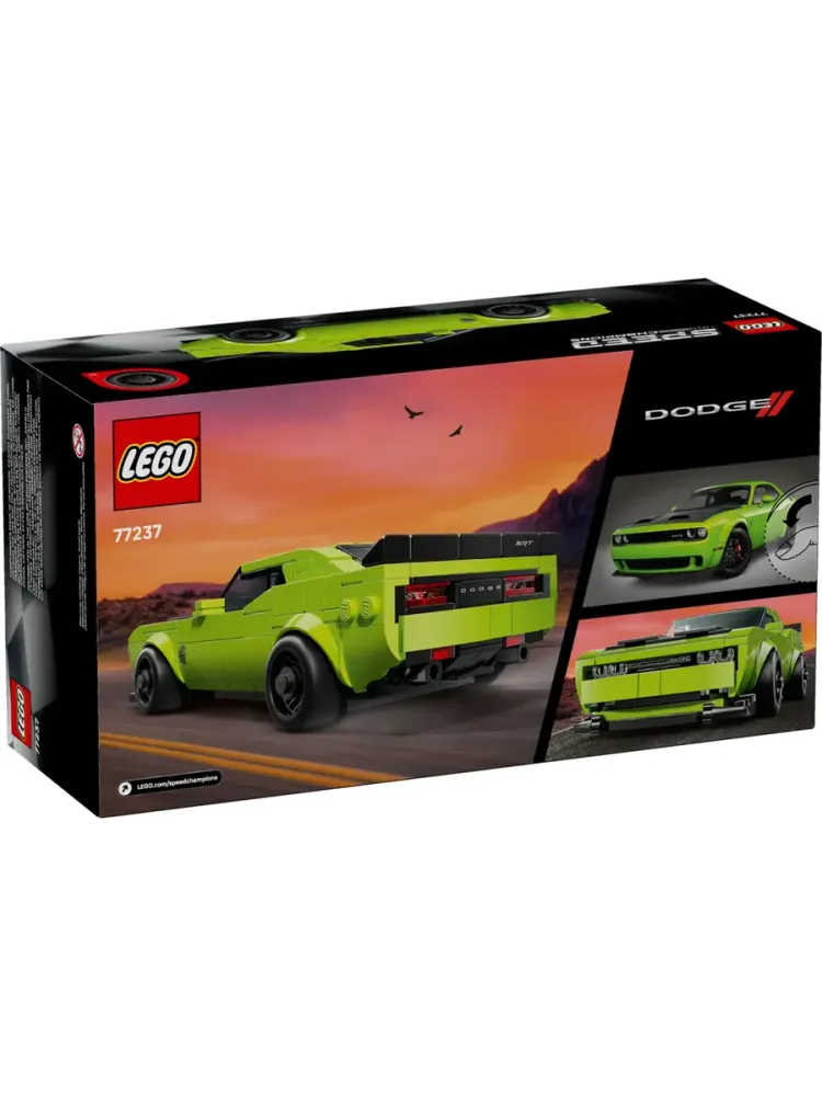 Конструктор Speed Champions 77237 Dodge Challenger SRT