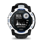 Умные часы Garmin Instinct 3, 50mm, Amoled Black with Black/Bolt Blue Band (010-03020-03)