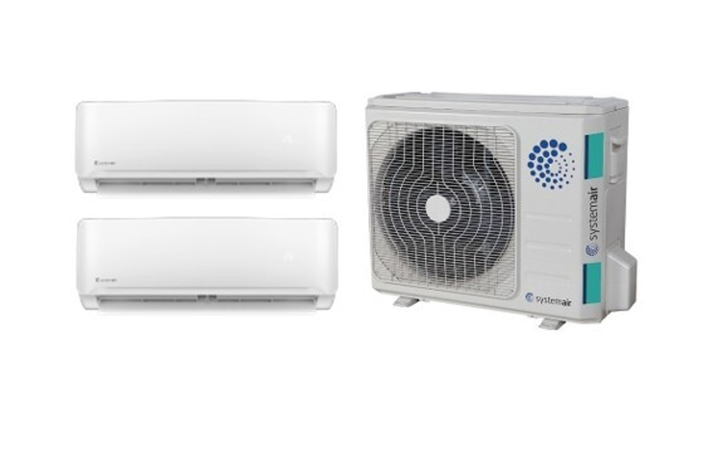 Мультисплит-система Systemair MULTI3 21 EVO / SYSPLIT WALL SMART 12 V2 EVO х 2
