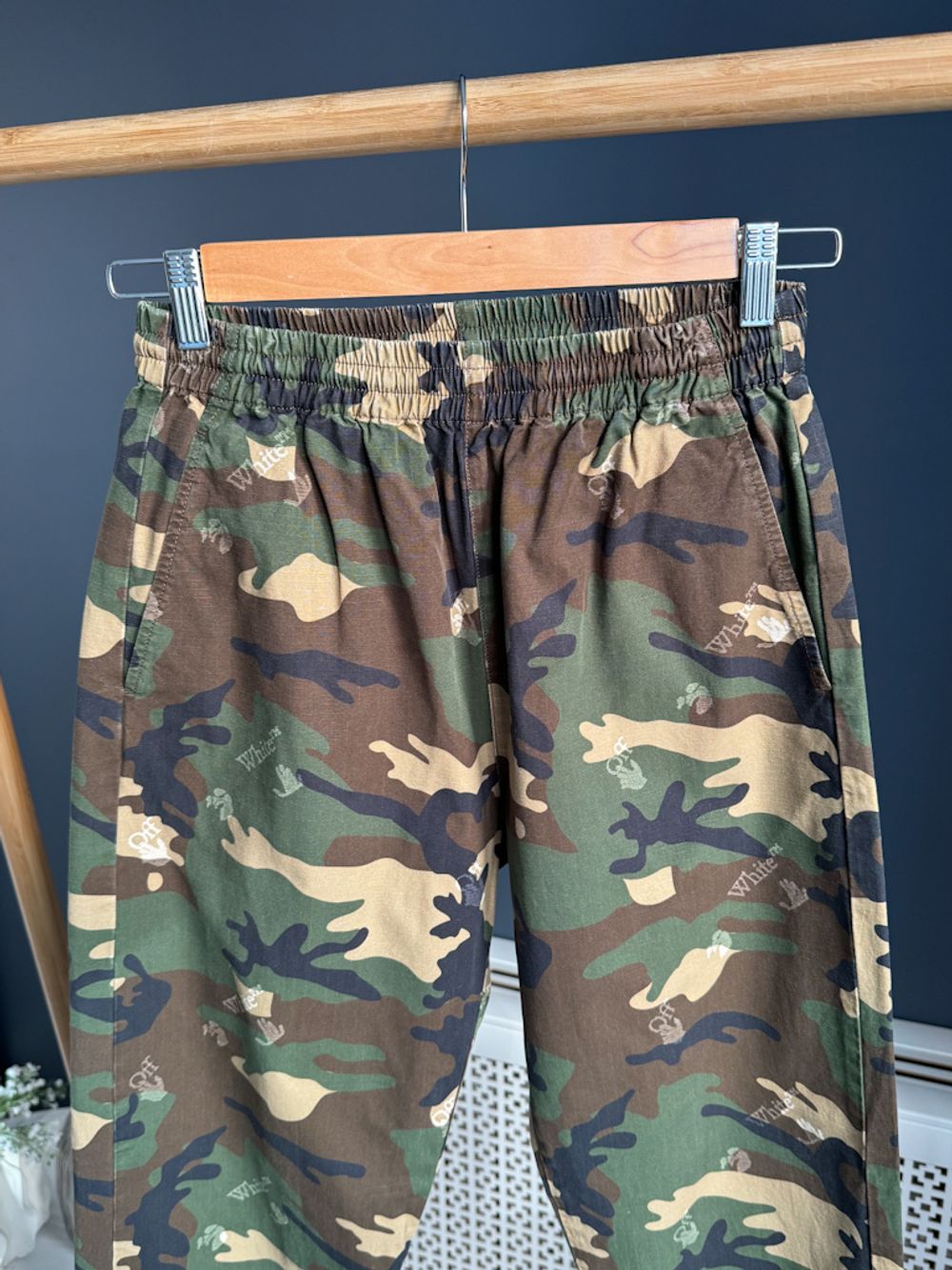 Хлопковые брюки Off-White, 164