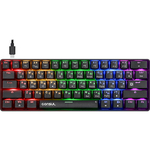 Клавиатура Defender Consul GK-220, USB, черная (механическая)