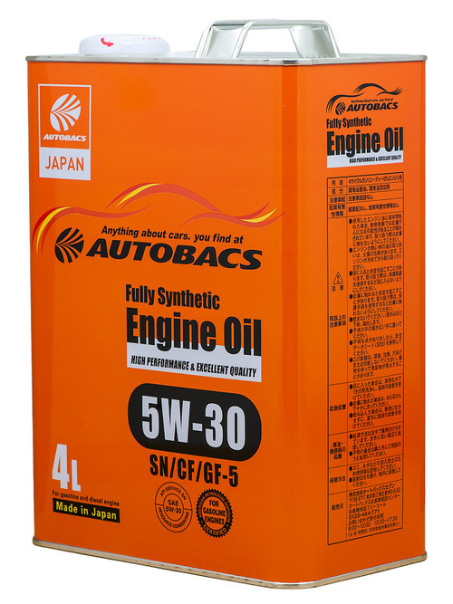 AUTOBACS Fully Synthetic 5W-30 SN/CF/GF-5
