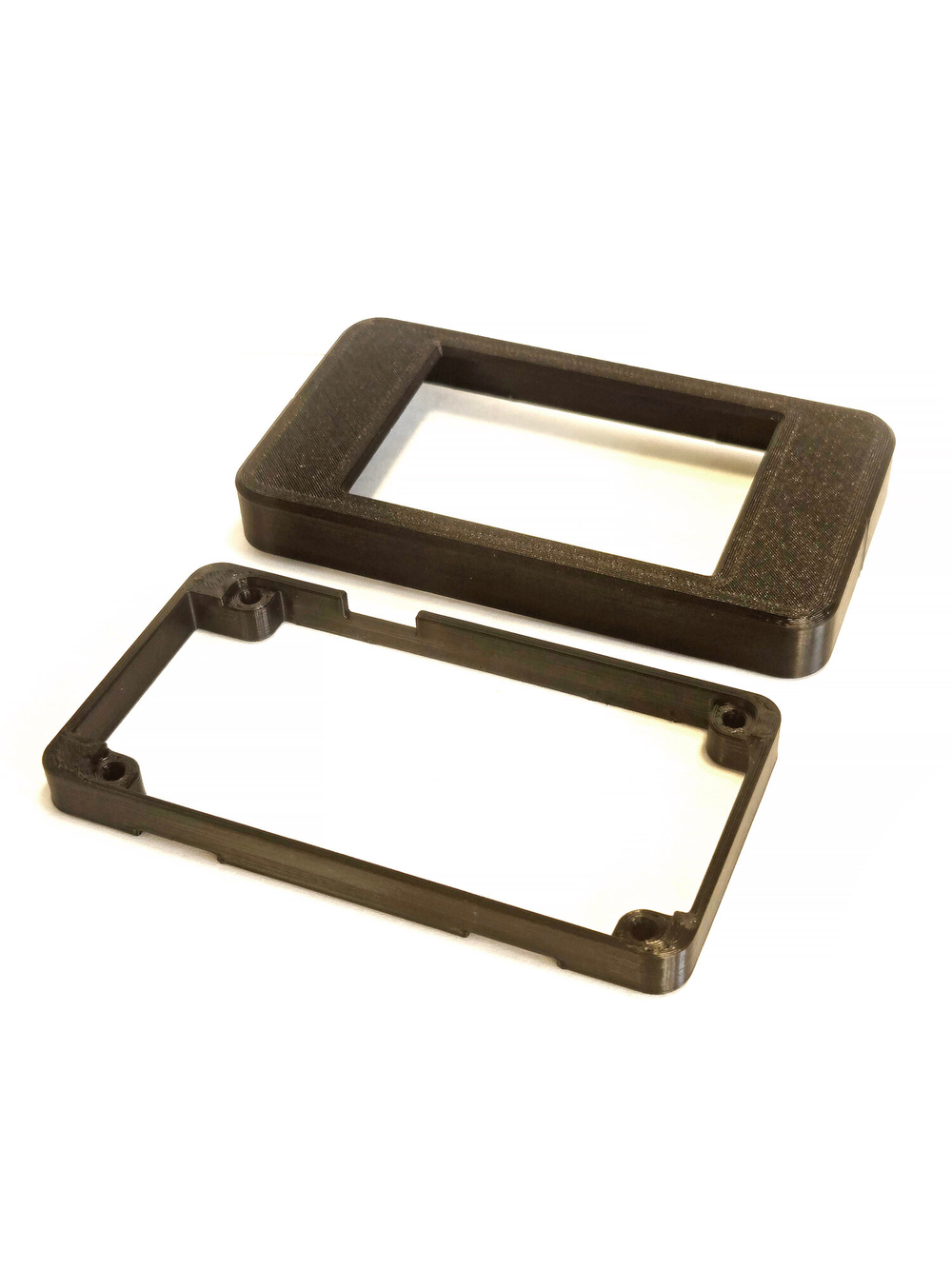 Накладной корпус-крышка для экрана 3.5" NX4832K035, 3D печать, черный