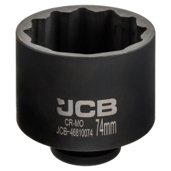 Головка ударная глубокая 74мм (12гр.), 3/4'' JCB JCB-46810074