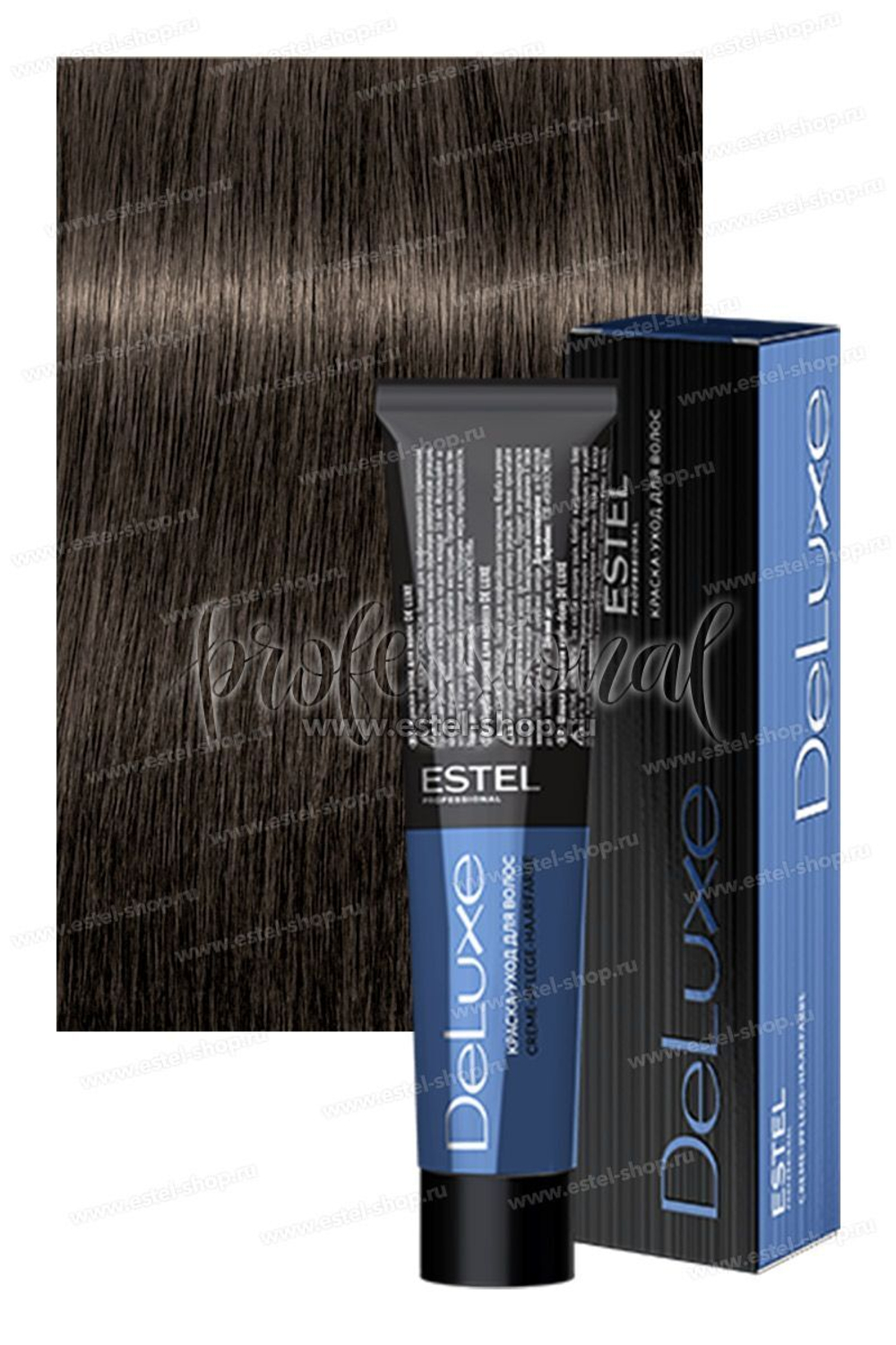 Estel DeLuxe 4/0 Шатен 60 мл