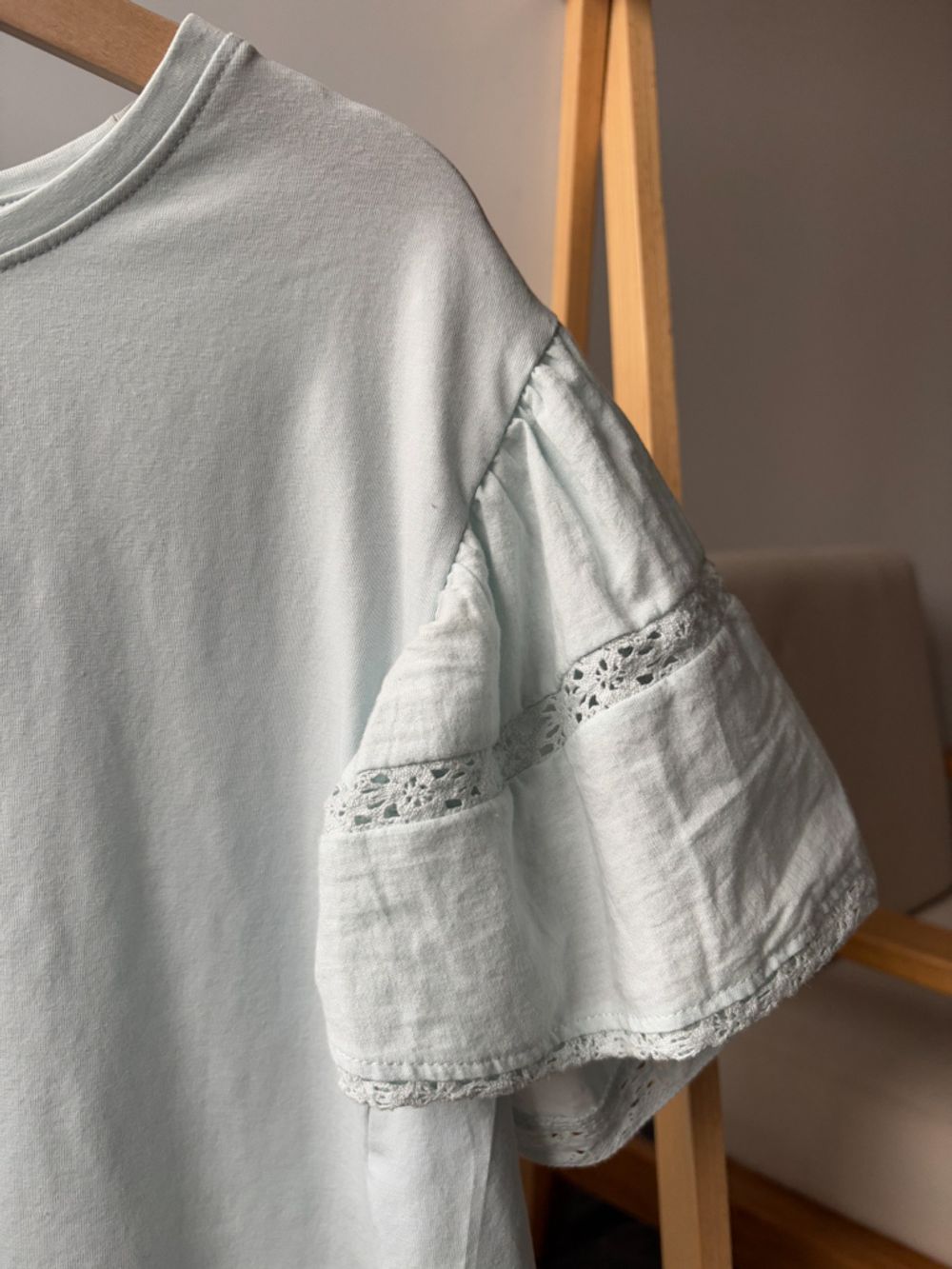 Хлопковая блузка Zara, 152