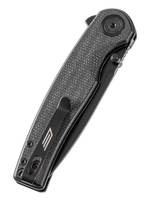 Нож складной GhostBlade Moroi, сталь D2, 58-62 HRC, Spear-point, рукоять микарта чёрная, замок Liner lock, 96 г