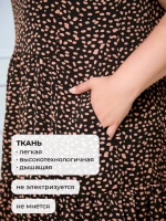 Платье летнее больших размеров в горошек