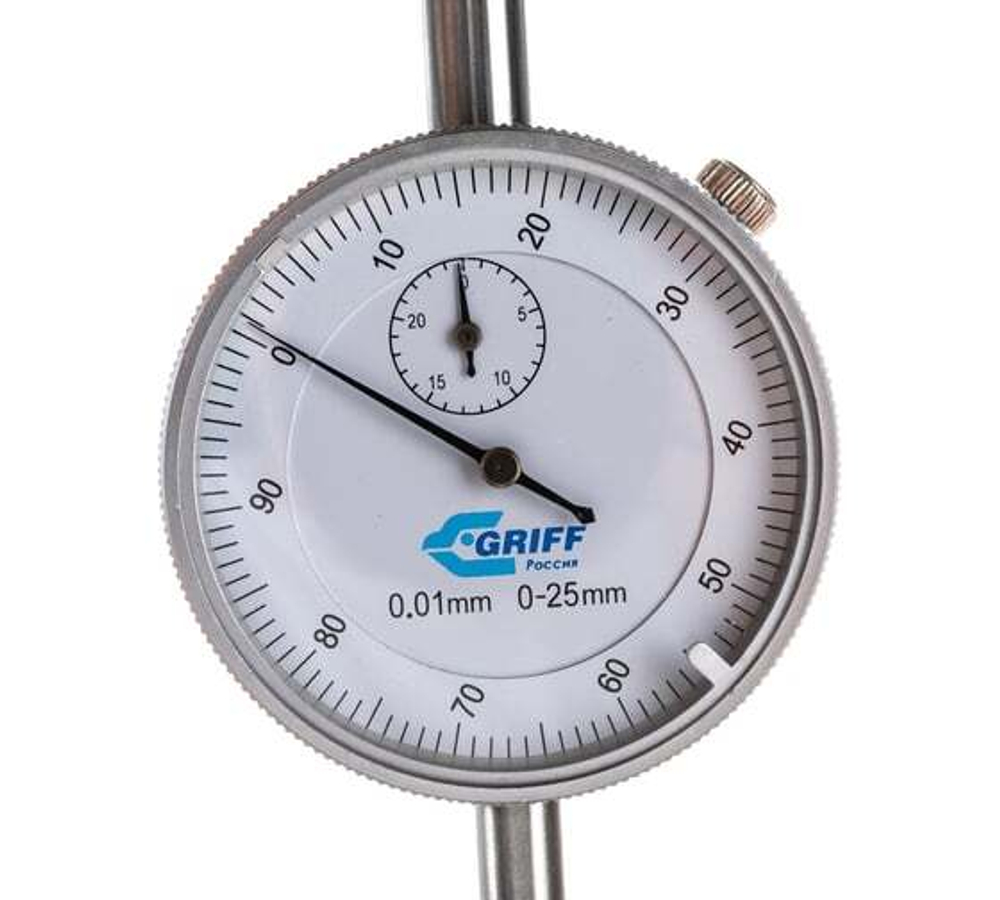 Индикатор ИЧ25 класс 1 ГОСТ 577-68 с ушком производство Guilin Measuring GRIFF D107323