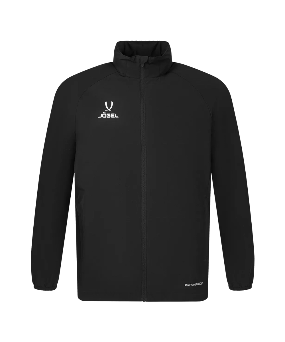 Куртка ветрозащитная JÖGEL PREMIER PerFormPROOF FZ Rain Jacket, черный