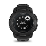 Смарт-часы Garmin Instinct 3 45mm Solar Tactical Edition Black with Black Band, черный 010-02934-50