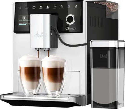 Кофемашина Melitta F630-111 1400Вт серебристый