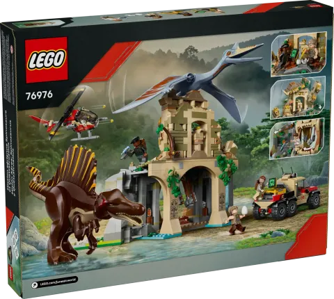 Конструктор LEGO Jurassic World 76976 Воздушная миссия спинозавра и Кецалькоатля