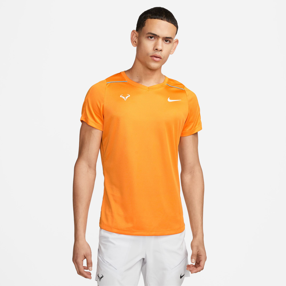 Мужское теннисное поло Nike Dri-Fit Challenger RAFA Court Polo Men - Orange