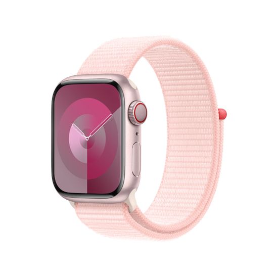 Ремешок Apple Watch 41mm Sport Loop , нежно - розовый