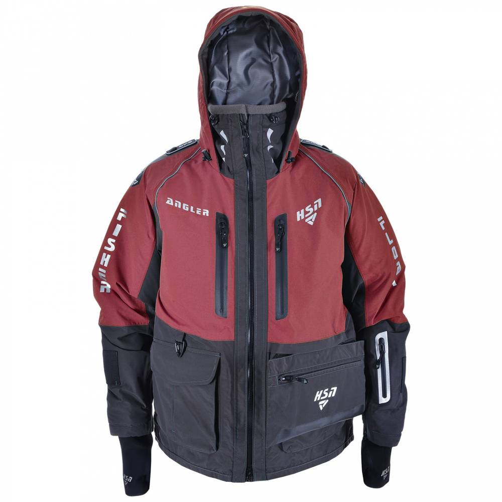 Костюм-поплавок мужской зимний "Rescuer VI prosport"-40, hardguard, махагон, ХСН