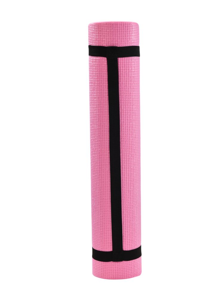 Коврик для фитнеса и йоги YM03-PVCYO-Pink 173 х 61 х 0,6 см