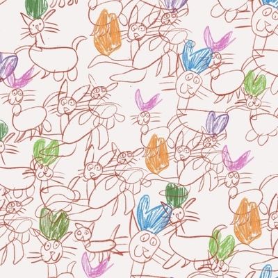 Весенние котики крупные