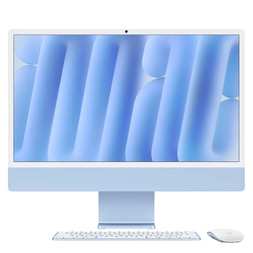 Моноблок Apple iMac 4.5K 24" (M4, 10 CPU/10 GPU, 2024) 32/2TB, Blue (Синий)