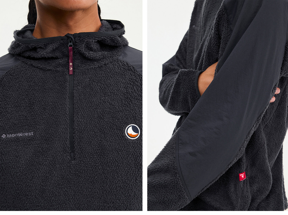 Худи Nothomme Monterest Primaloft Half-Zip графит