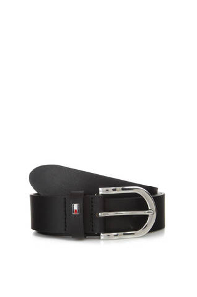 Кожаный ремень NEW DANNY Tommy Hilfiger - черный(WW0WW11590)