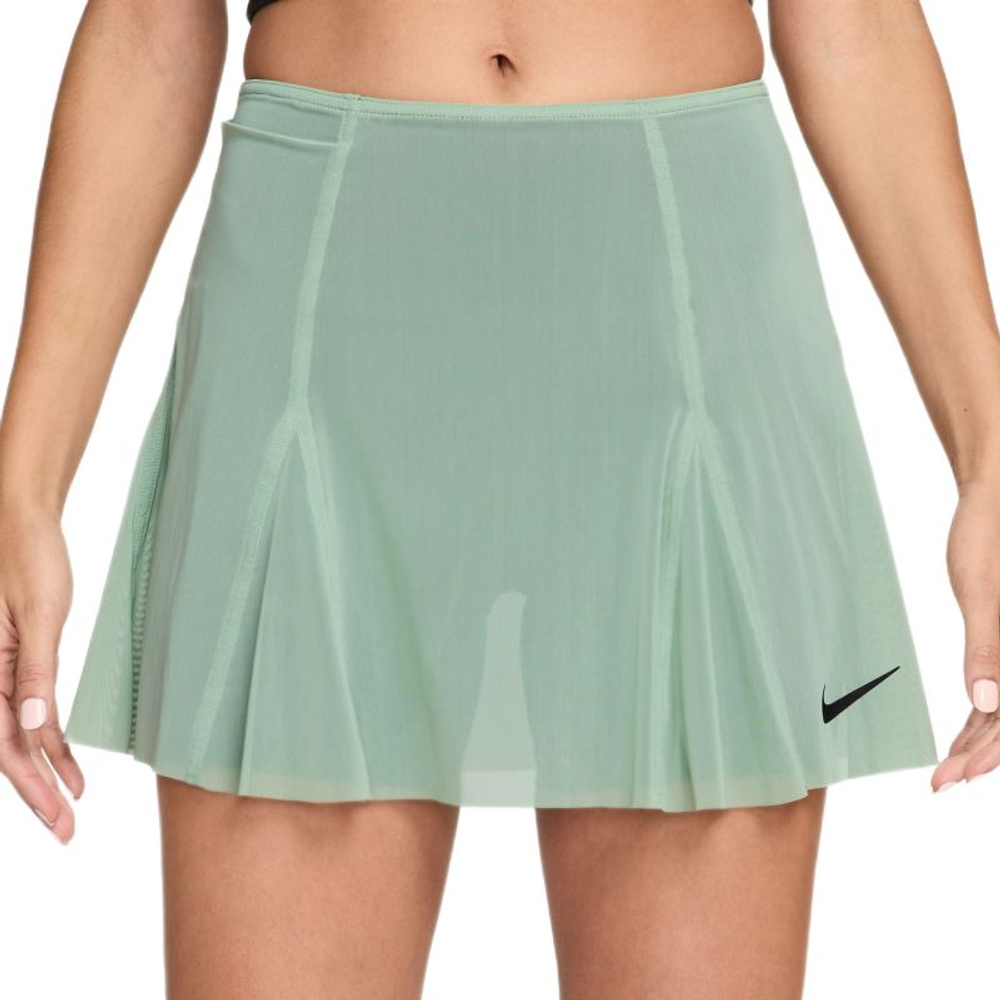 Теннисная юбка Nike Court Paris Slam High Waisted Tennis - steam/black spruce/black