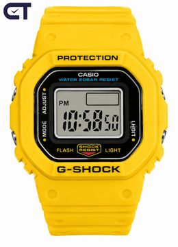 Casio DWN-5600-9DR мужские часы-кольцо — ярко-жёлтые G-SHOCK Nano