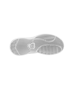 Детские Кроссовки теннисные  Wilson Kaos Emo K - white/safety yellow/startosphere
