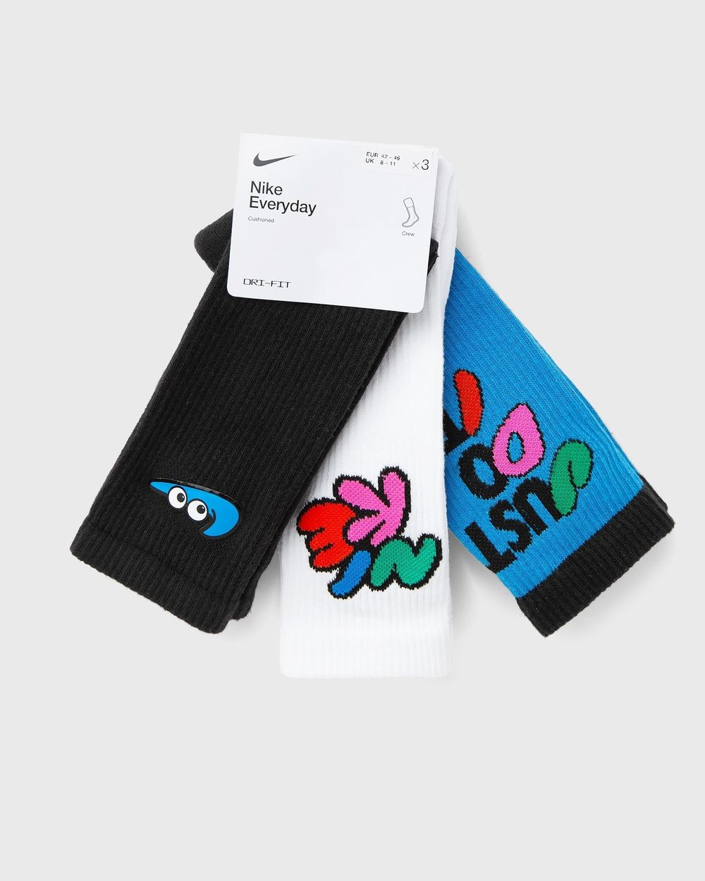 Носки ( 3 пары ) NIKE U NK ED CSH CREW 3PR-144 SWSHY