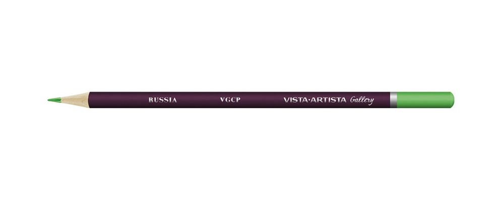 Карандаш цветной проф. ВИСТА АРТИСТА №607 малахитовый (82984226884)