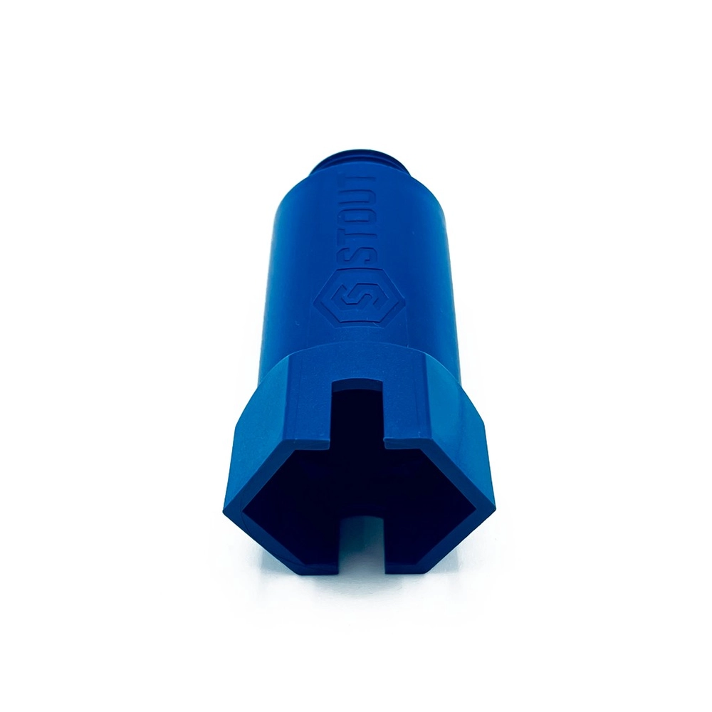 SFA 0035-100012 STOUT Пробка длинная 1/2 синяя