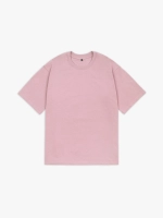 Футболка оверсайз (розовато-серый) 230 г