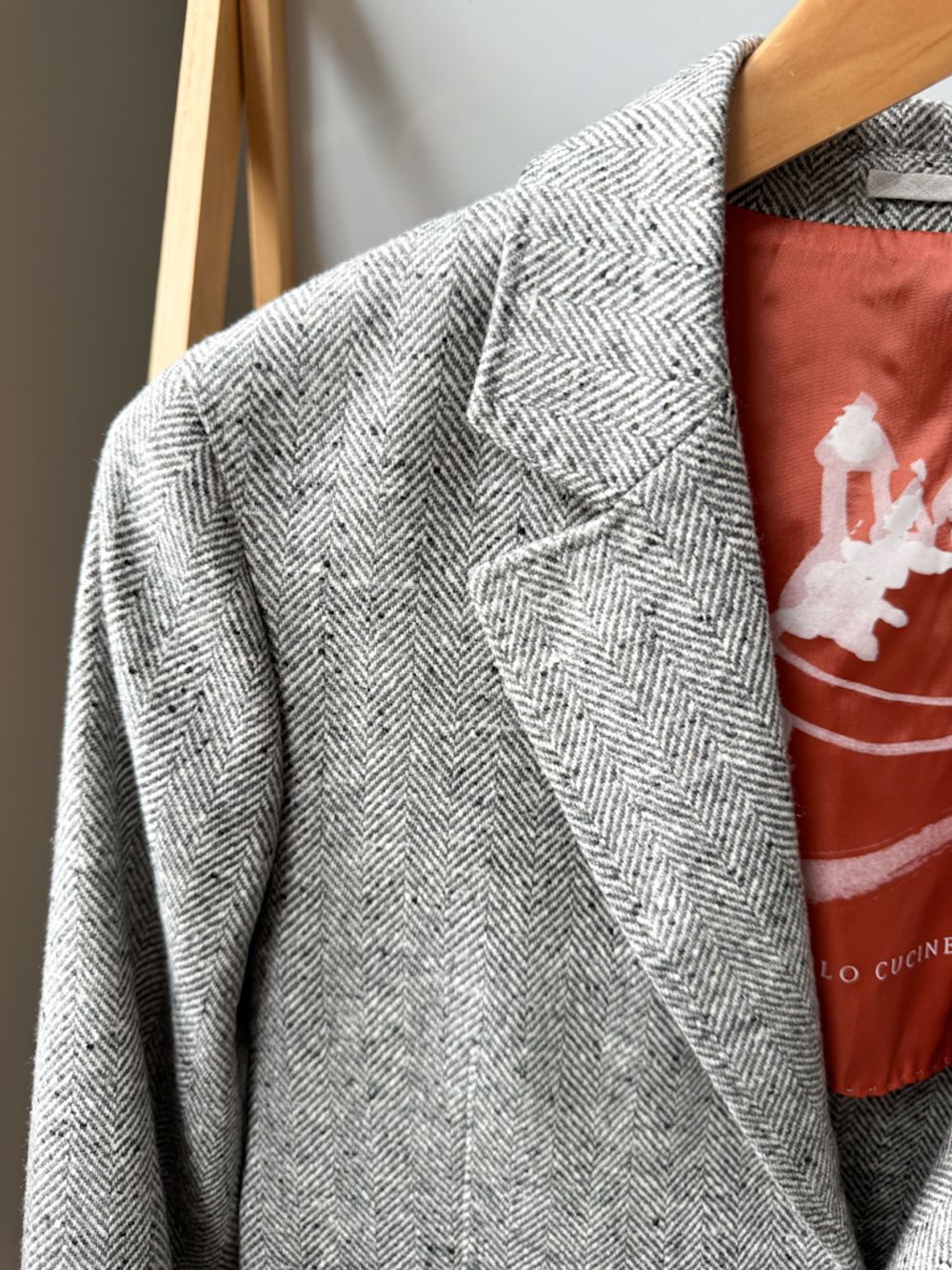 Новый жакет Brunello Cucinelli шерсть с кашемиром, 152