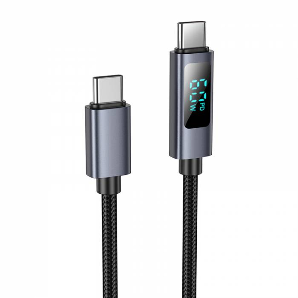 Кабель Type-C на Type-C Hoco X112 (black)