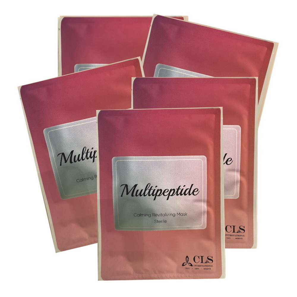 Multipeptide Calming Revitaliazing Mask CLS | Биоцеллюлозная маска с пептидами