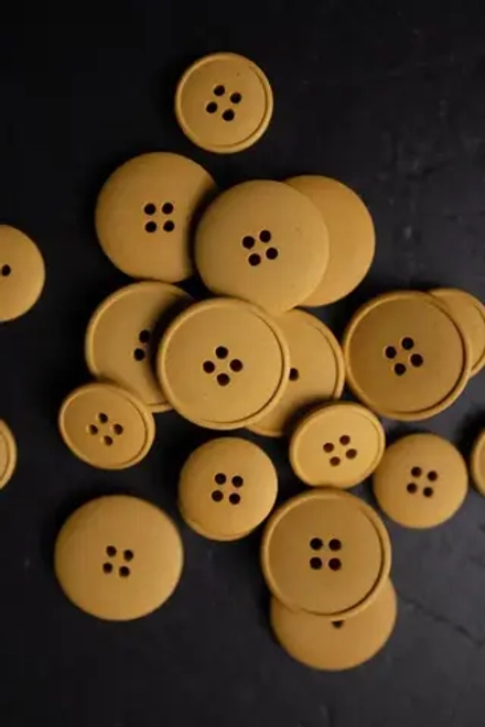пуговицы HEMP Yellow 15 мм