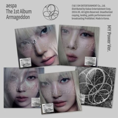 Альбом aespa - ARMAGEDDON 1st Album MY POWER RANDOM Version