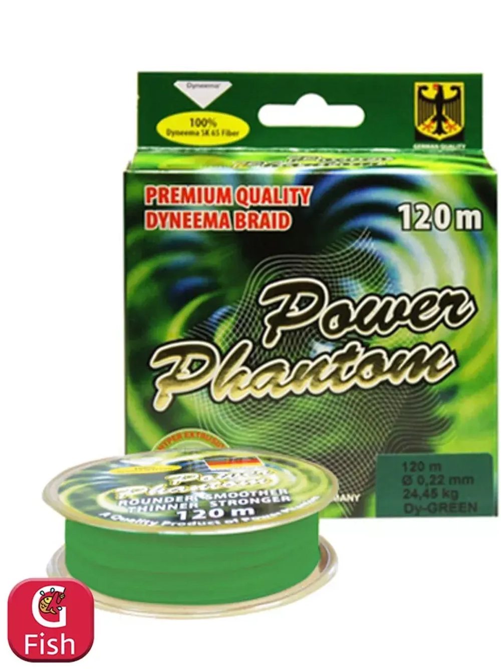 Шнур для рыбалки Power Phantom 4x