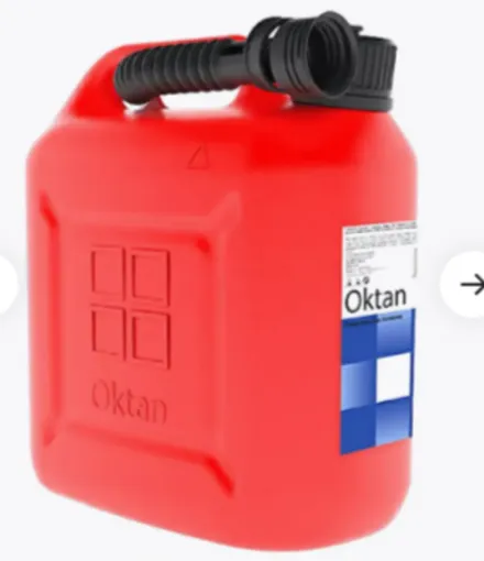 Канистра ГСМ Oktan Классик 10л (красный)
