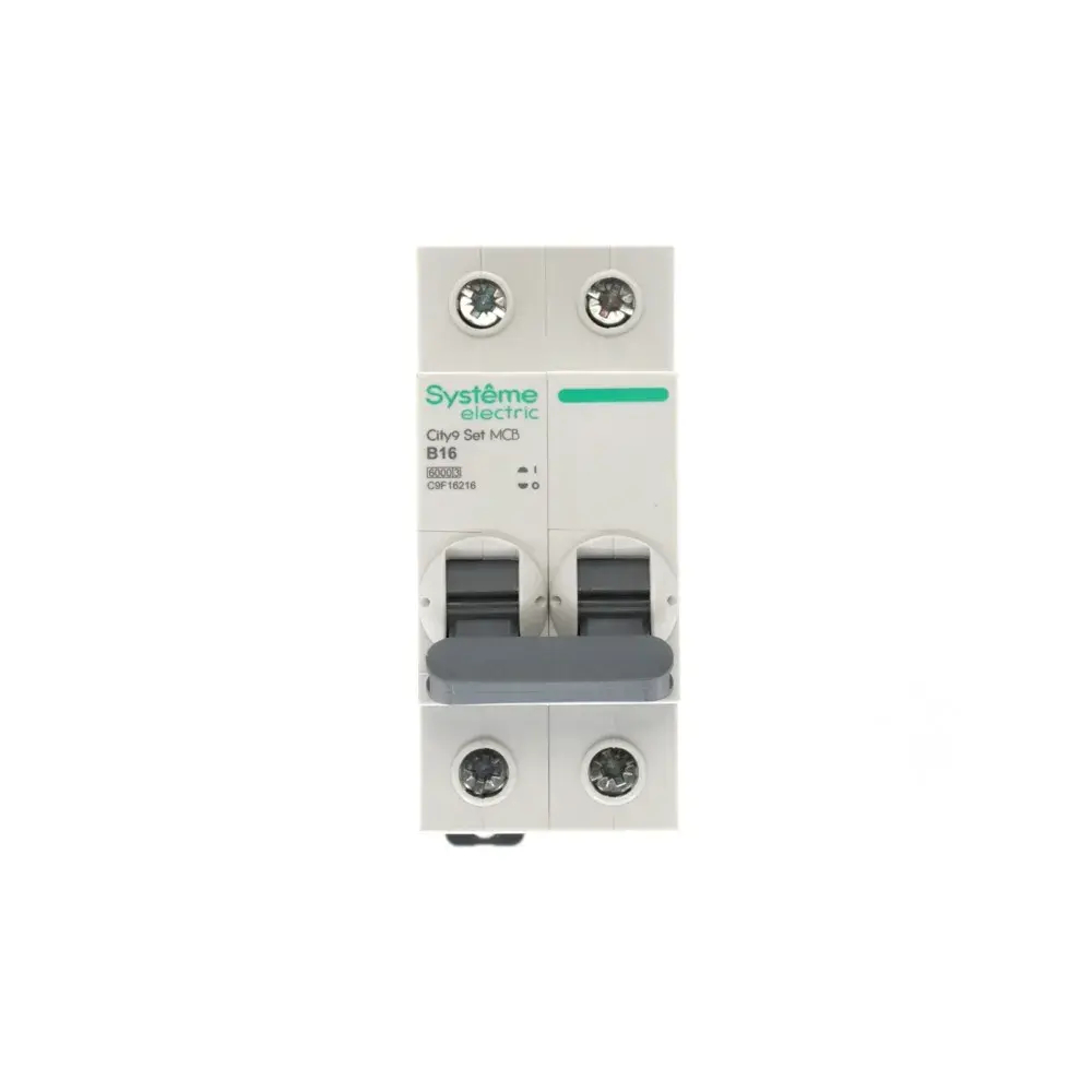 City9 Set Автоматический выключатель (АВ) B 16А 2P 6kA 230В