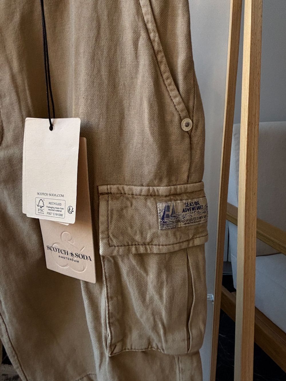 Новые хлопковые шорты Scotch & Soda, 152
