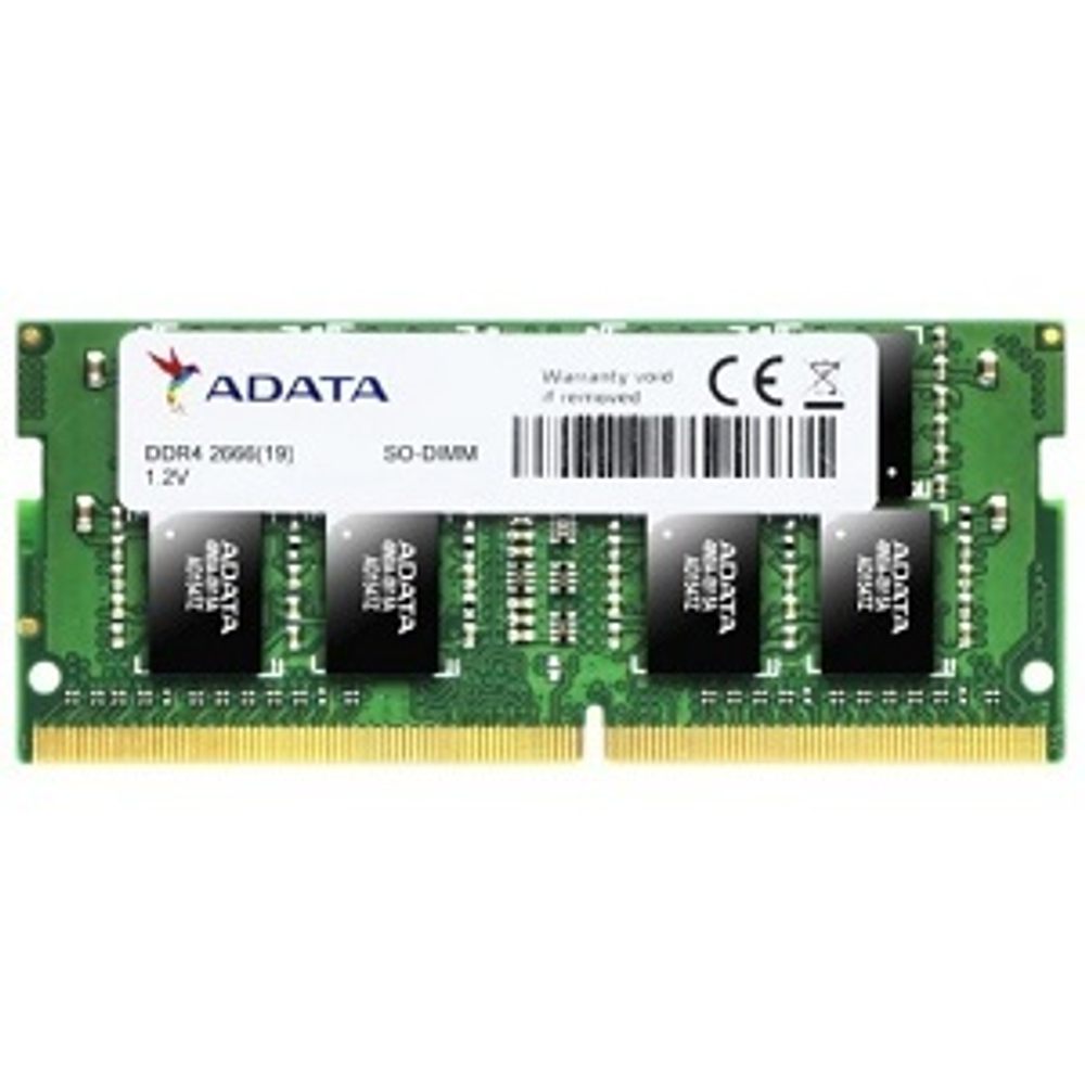 Оперативная память NBook SO-DDR4 8Gb, 2666Mhz, ADATA (AD4S266638G19-S (OEM))